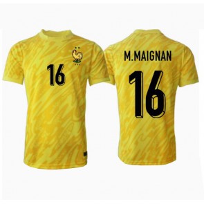 Francie Mike Maignan #16 Brankářské Domácí Dres ME 2024 Krátký Rukáv